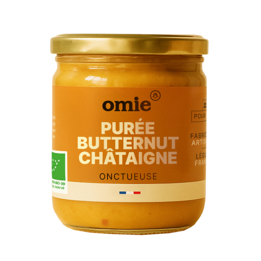 Purée butternut châtaigne bio (légumes de charente) - 1